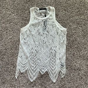 BKE Buckle Lace Tank BNWT